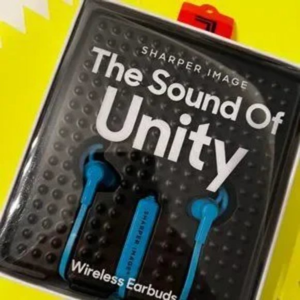 Headphones / Wireless Earbuds‎ / Sharper Image - Blue  (home/x)
